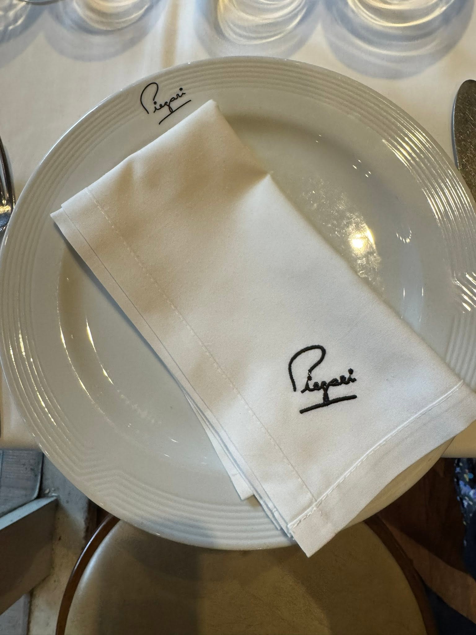 Johnnie Herring dining at Piegari Carne in Buenos Aires Argentina