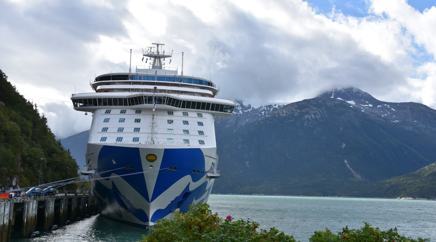 Majestic Princess bow and sea view