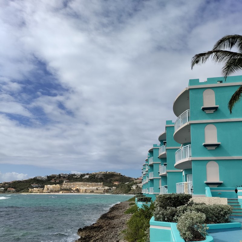 Oyster Bay Beach Resort view in St. Maarten