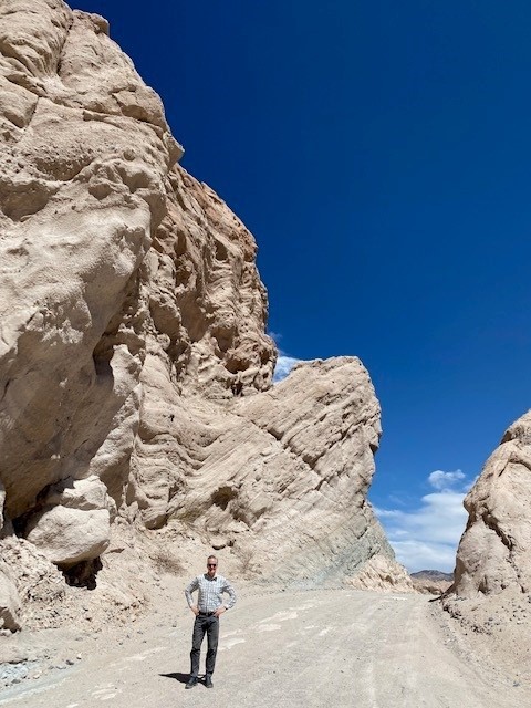 Jagged weathered sandstone rock formations in Quebrada de las Flechas near Angastaco