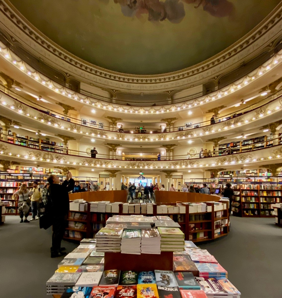 El Ateneo Grand Splendid theater bookstore in Buenos Aires