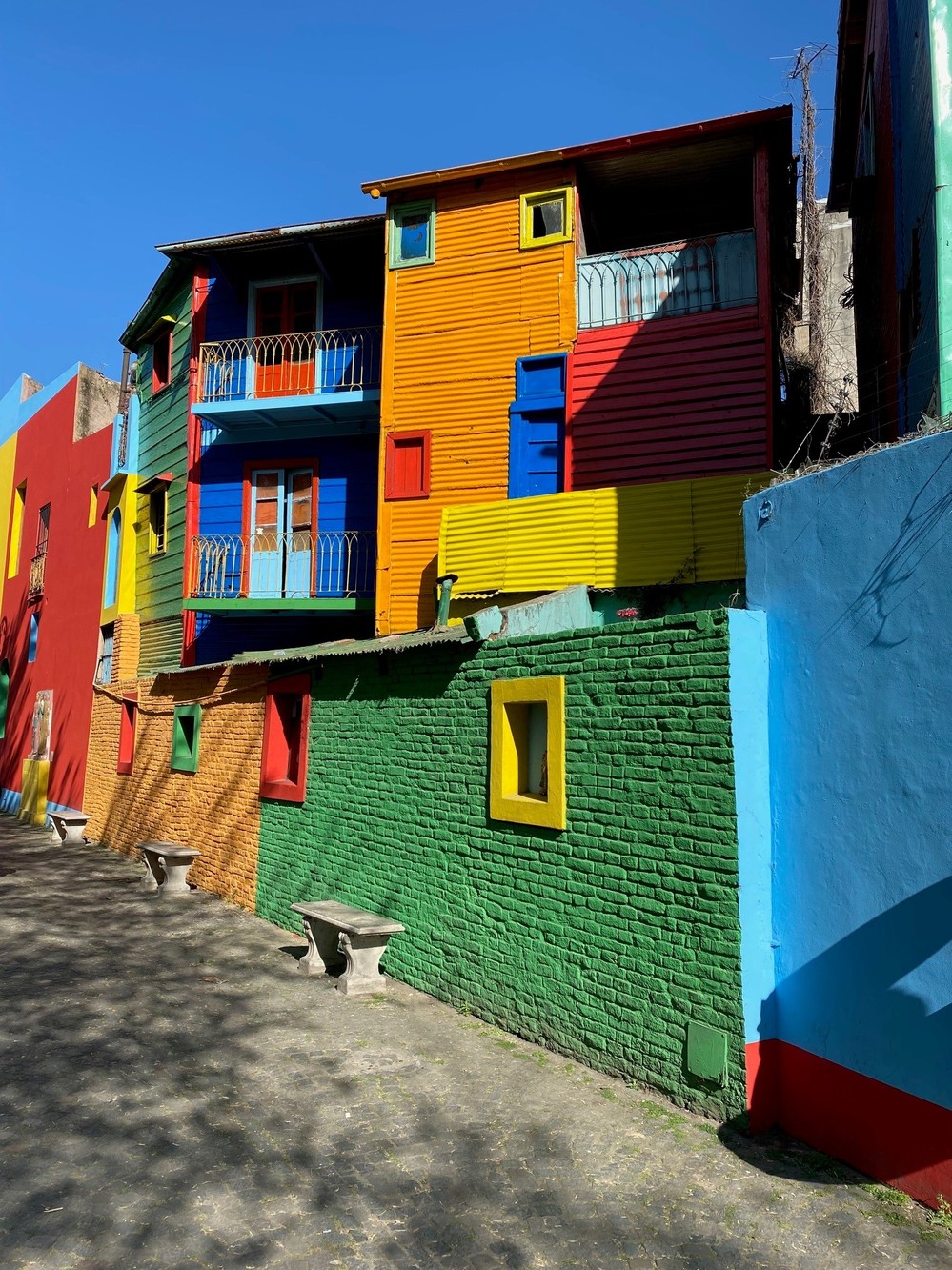 La Boca colorful conventillos and tango quarter