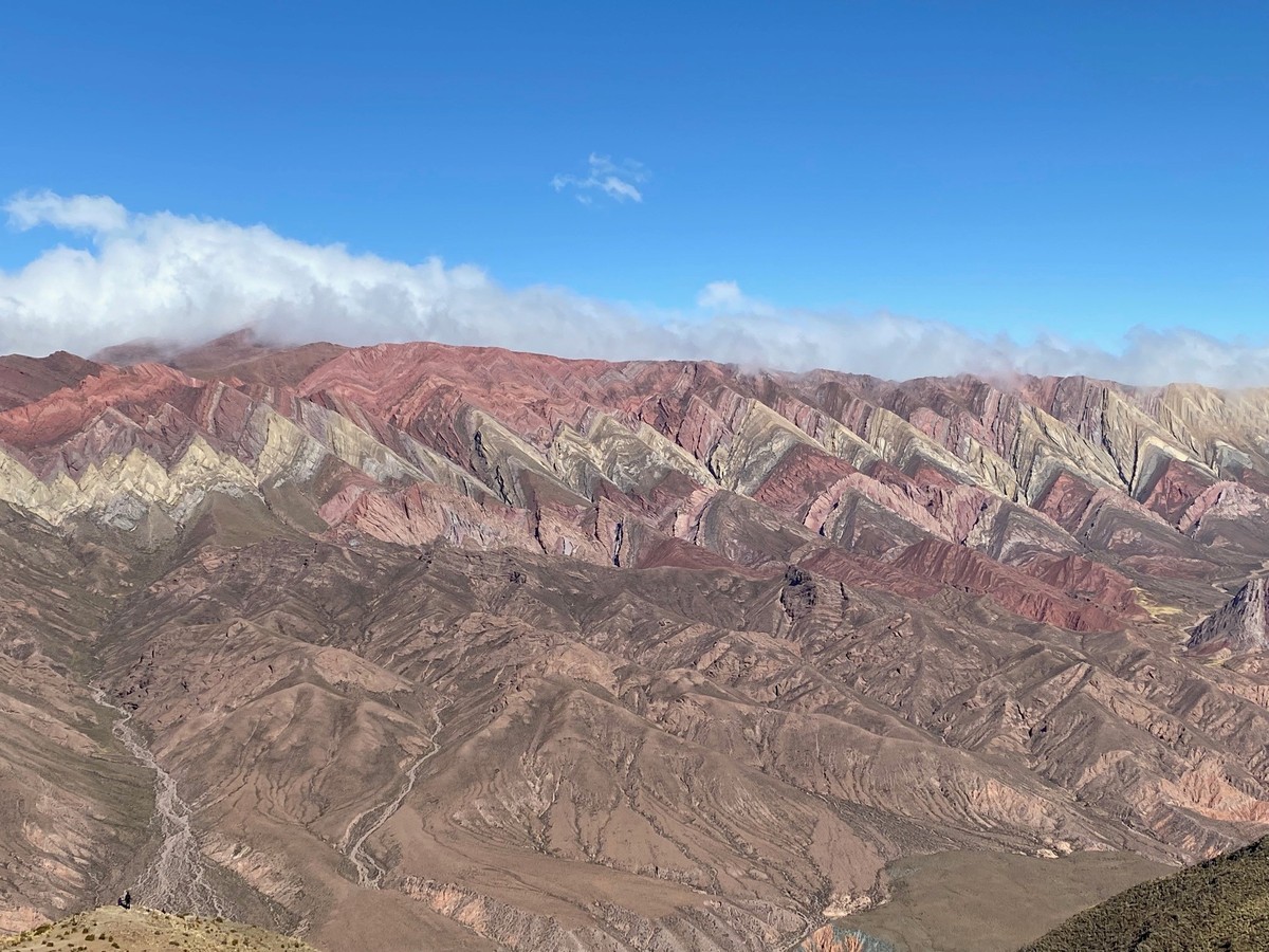 Serrania del Hornocal 14 Colors Mountain in Jujuy