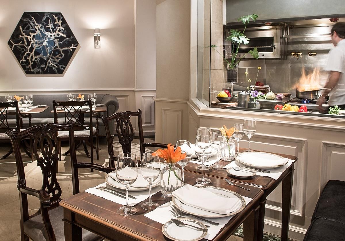 Alma Restaurant and grill dining room at Sofitel Buenos Aires Recoleta
