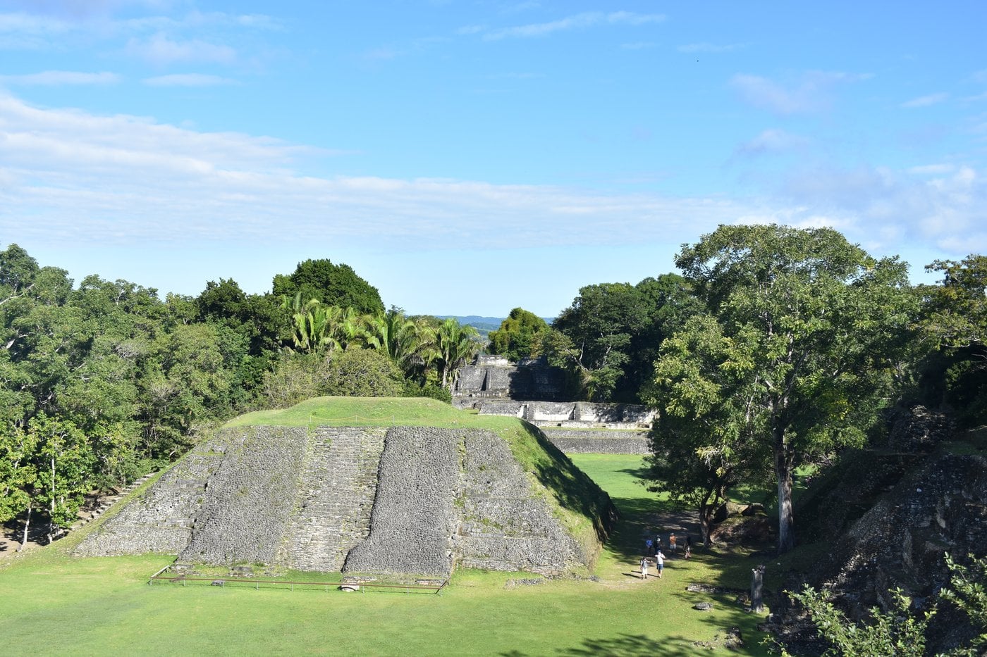 Ancient astronomical stucco frieze on the upper terraces of El Castillo