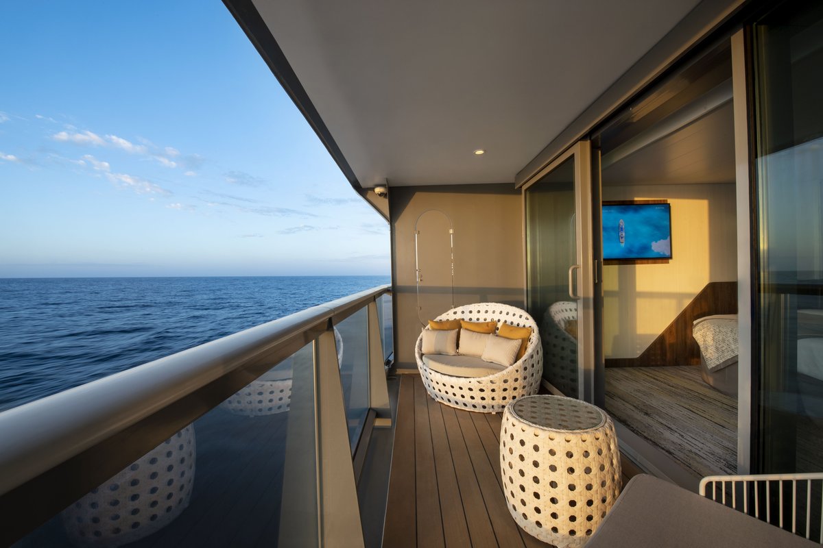 Celebrity Flora Balcony Suite with Infinite Veranda
