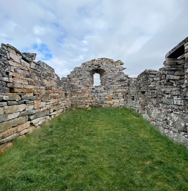 Hvalsey Norse church ruins UNESCO World Heritage site in Greenland