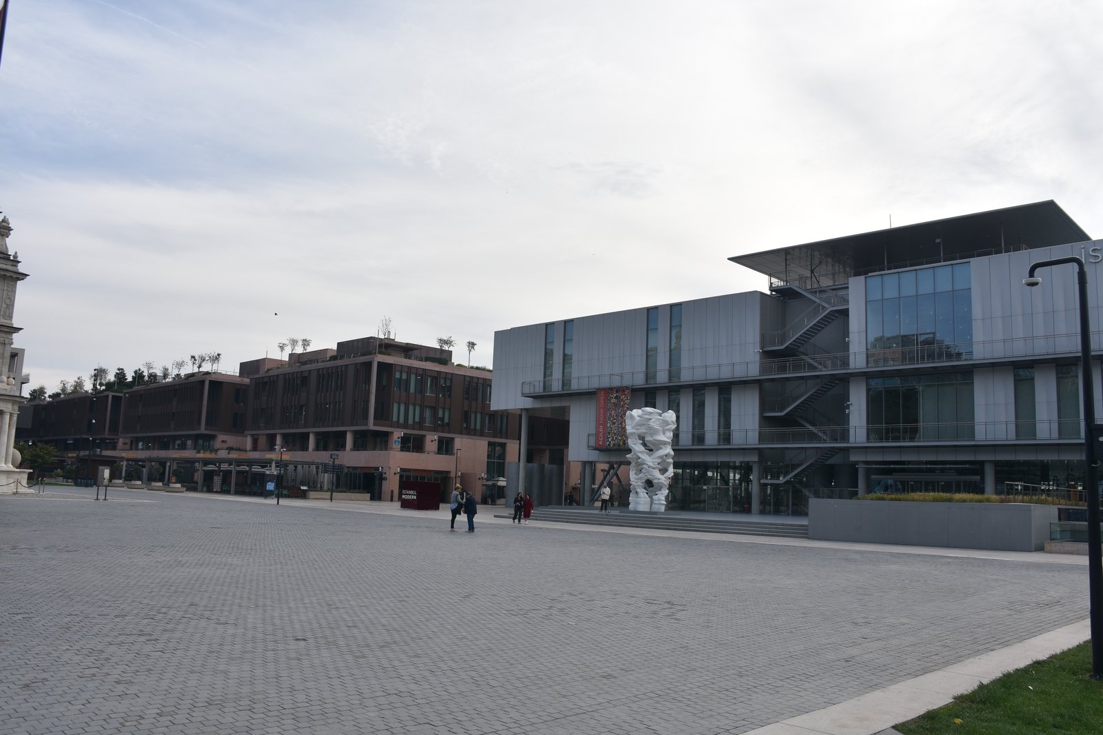 Renzo Piano designed waterfront building of the Istanbul Modern Art Museum at Galataport