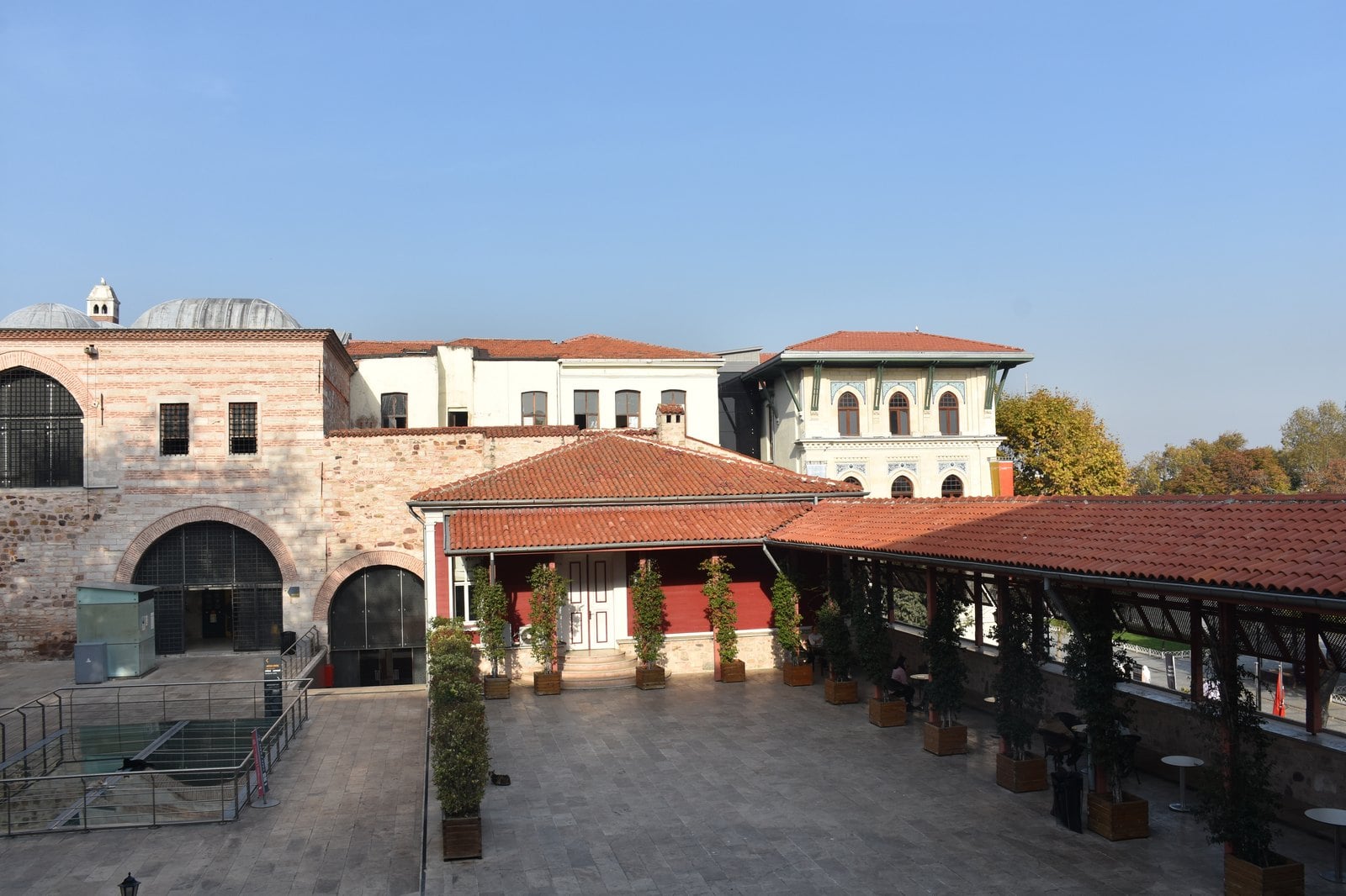 Exhibition hall of historic masterwork carpets in the Turkish and Islamic Arts Museum