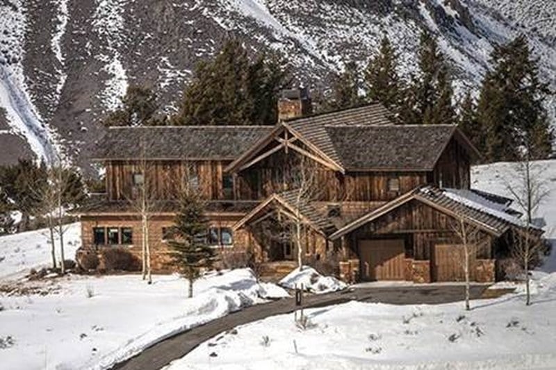 Spring Creek Ranch private residence villa in winter