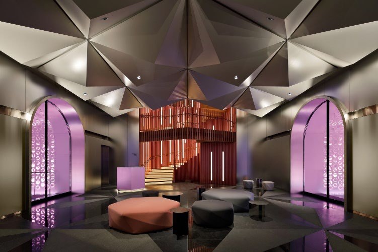 W Osaka luxury Marvelous suite with neon escape button