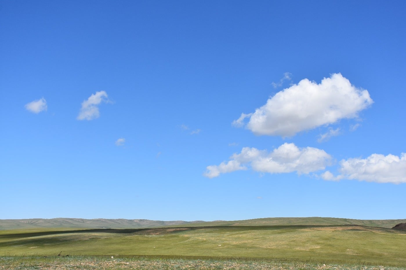 Imperial Map Monument overlooking the rolling Orkhon River valley