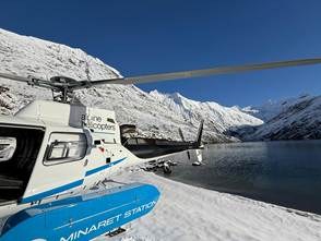 Alpine Helicopters glacier landing in Queenstown