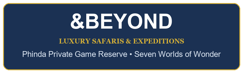 andBeyond Luxury Safaris and Conservation official badge