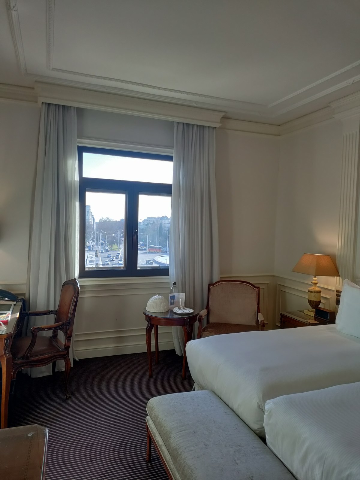 Premium Room interior at Gran Melia Hotel Fenix in Madrid