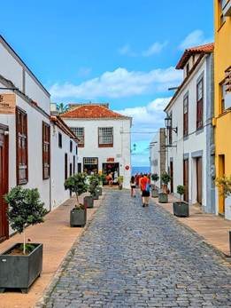 Lush colonial streets and historical architecture of Northern Tenerife