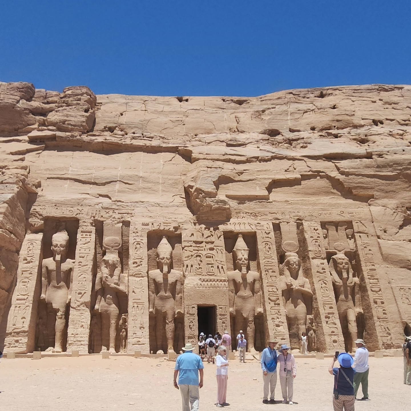 Great Temple of Ramses II at Abu Simbel during Abercrombie and Kent Egypt luxury tour