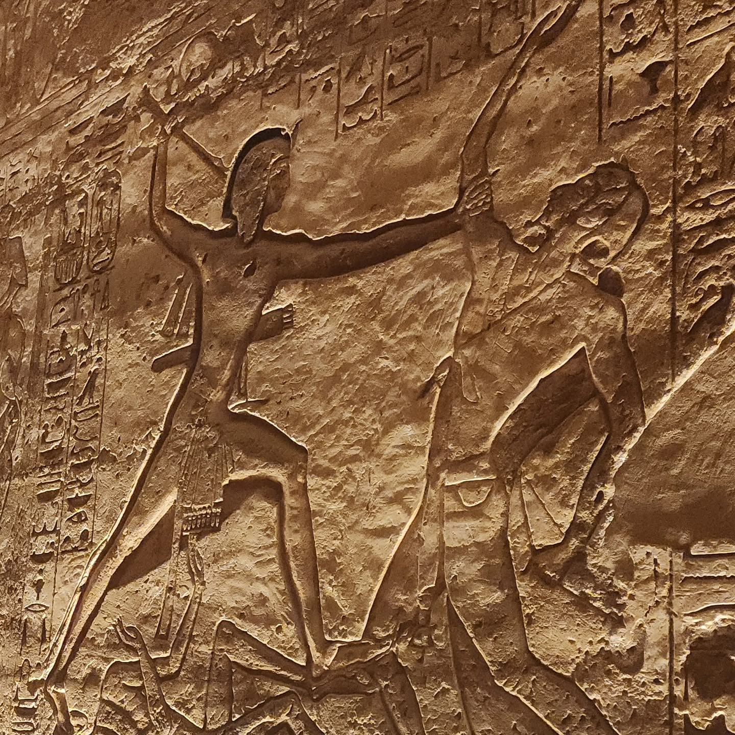 abu simbel temple interiors hathor 2