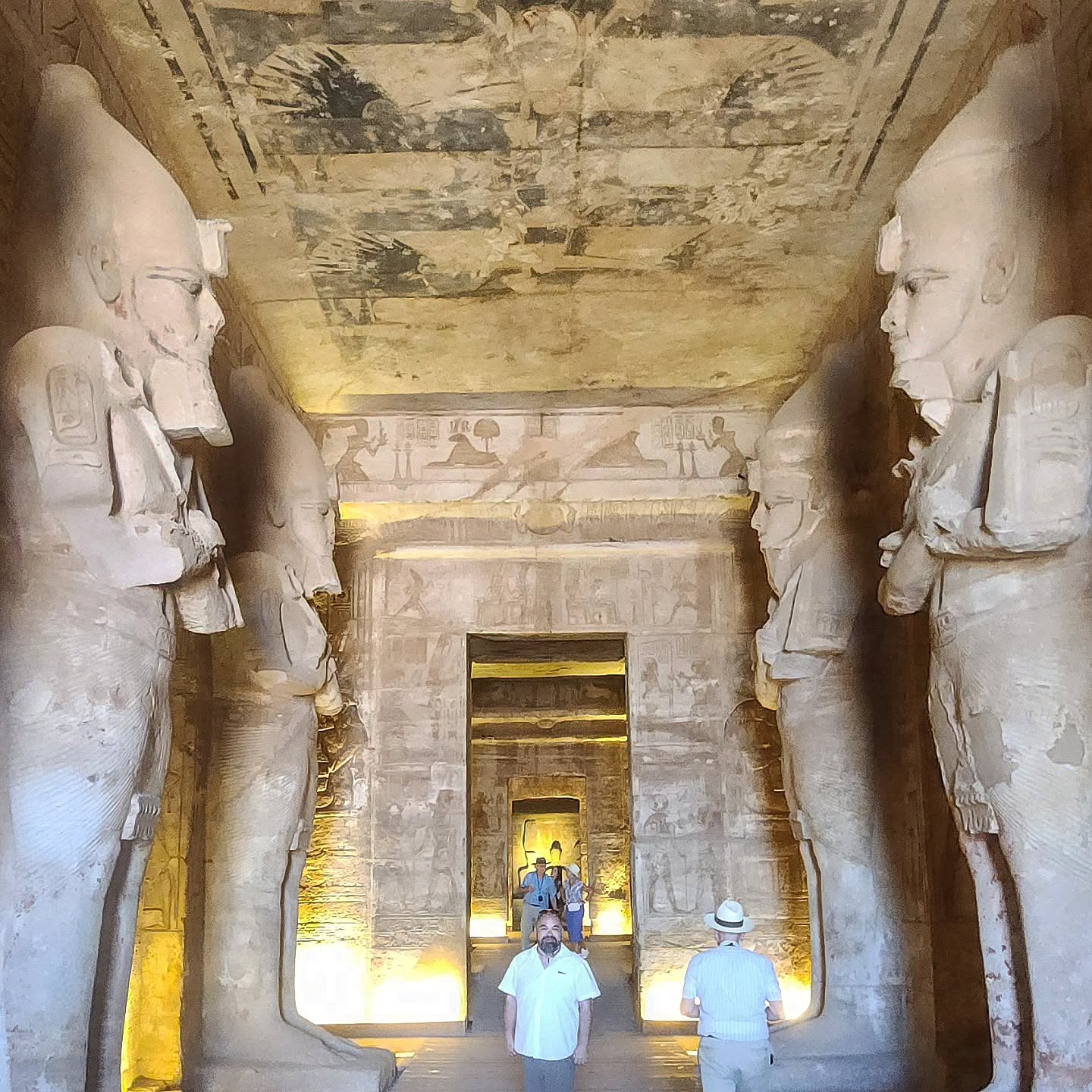 abu simbel temple interiors hathor 3