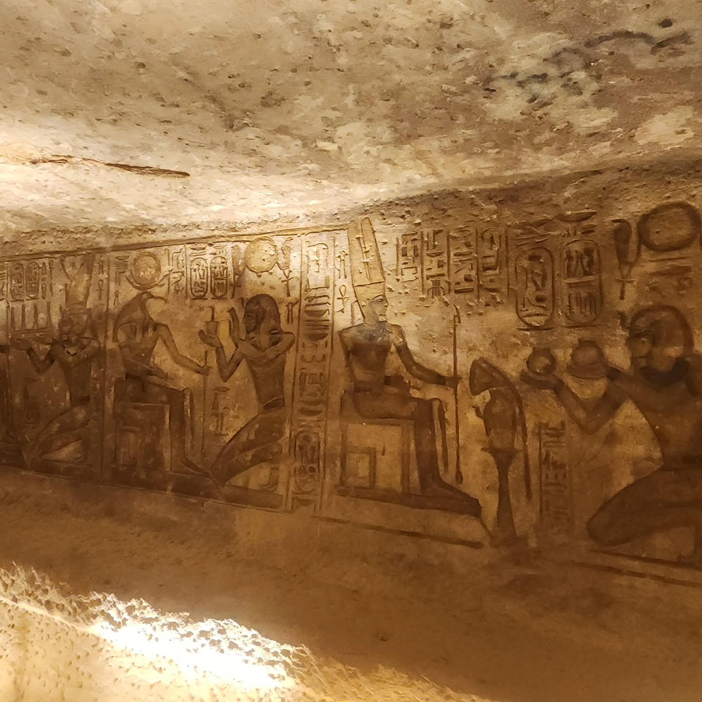 abu simbel temple interiors hathor 6