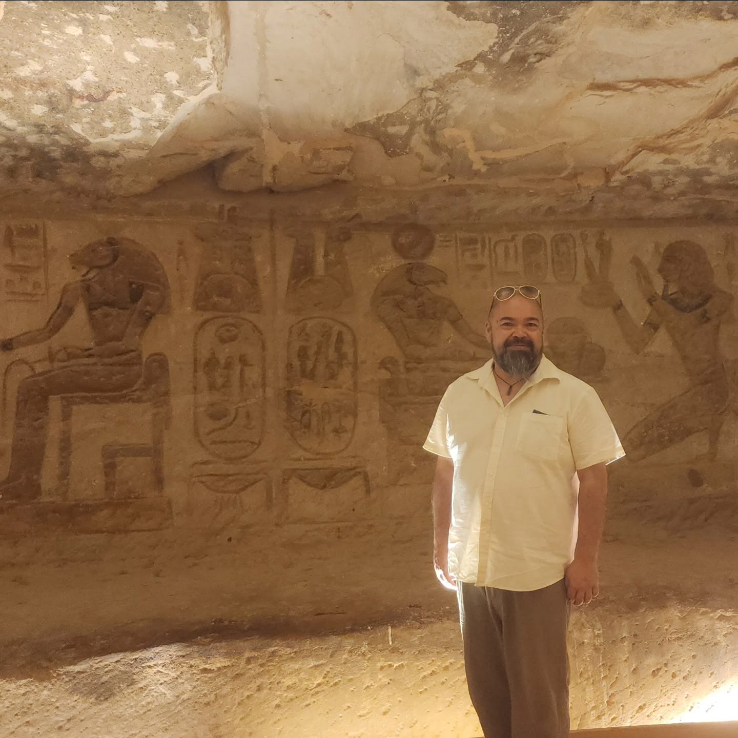 abu simbel temple interiors hathor 8