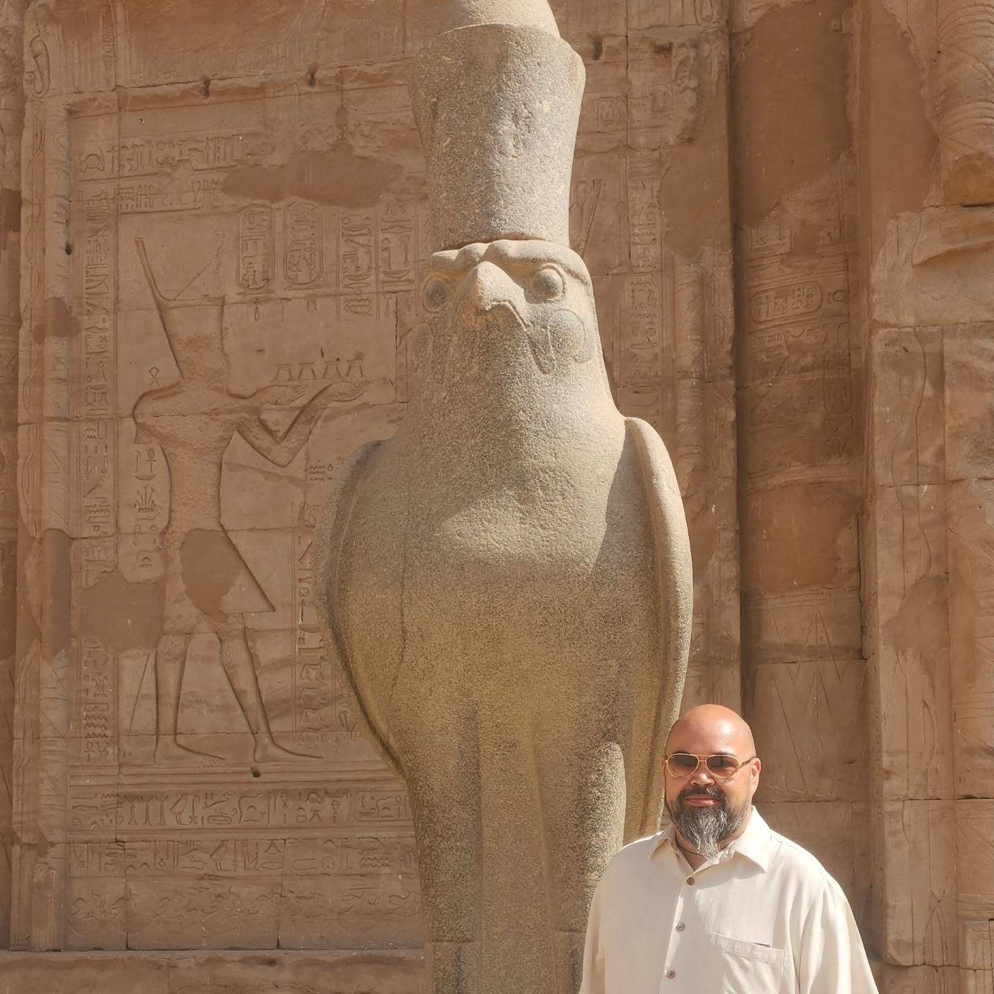 Temple of Horus at Edfu Grand Pylon Entrance