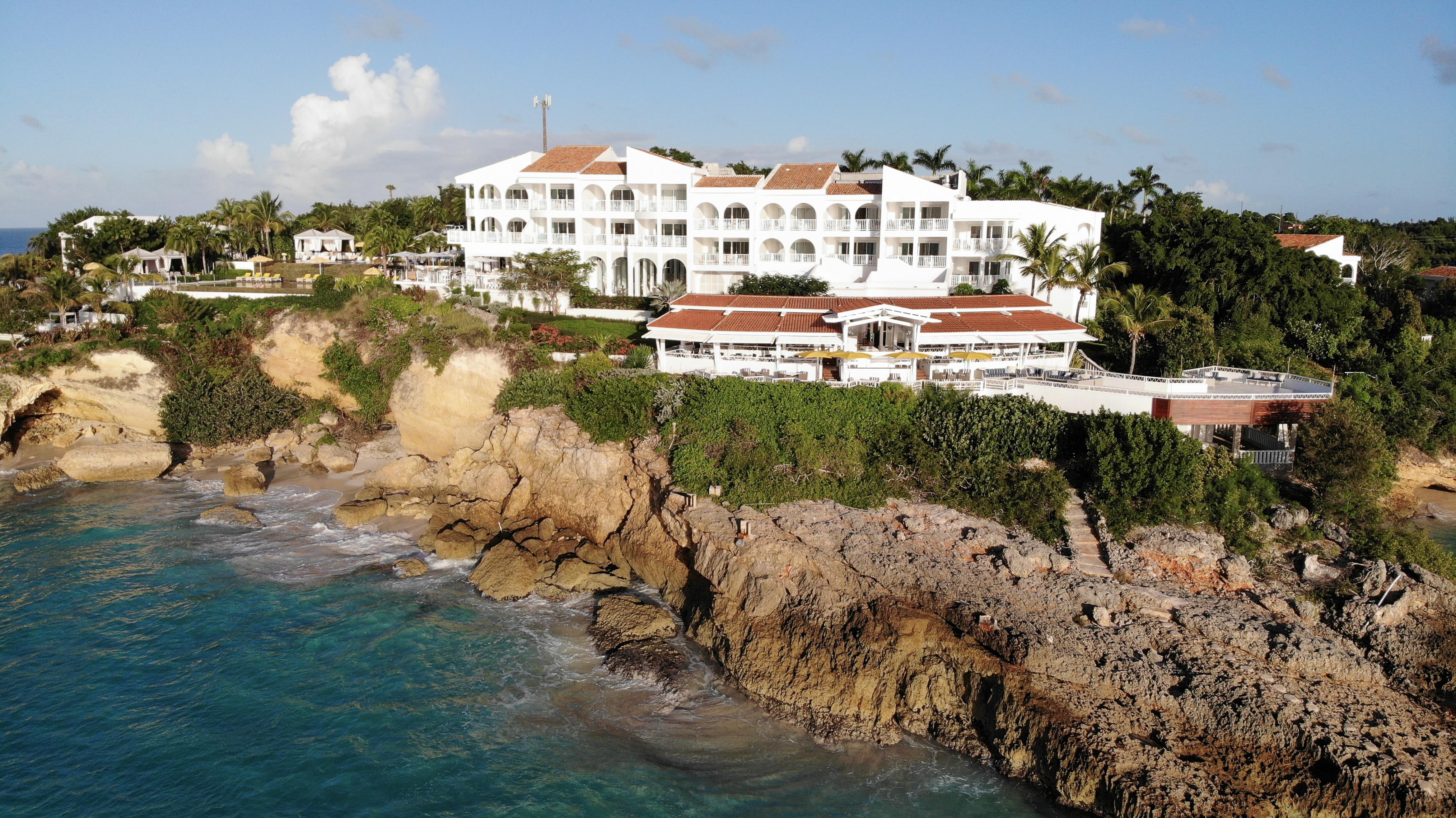 Malliouhana, Anguilla Luxury Cliffside Bluff on Meads Bay and Turtle Cove
