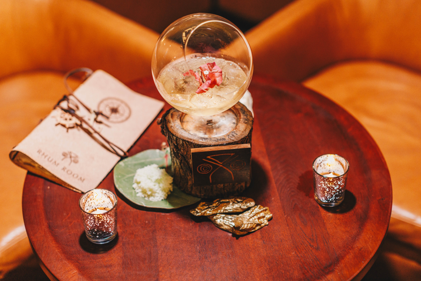 The Rhum Room tasting lounge at Zemi Beach House