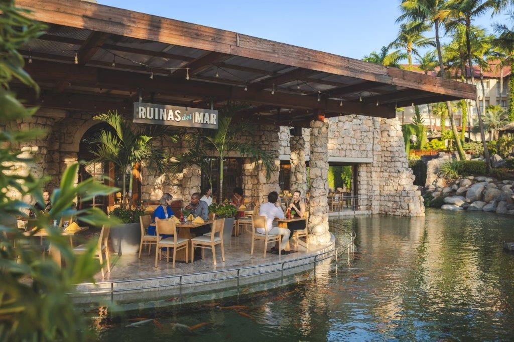 Ruinas del Mar signature restaurant at Hyatt Regency Aruba