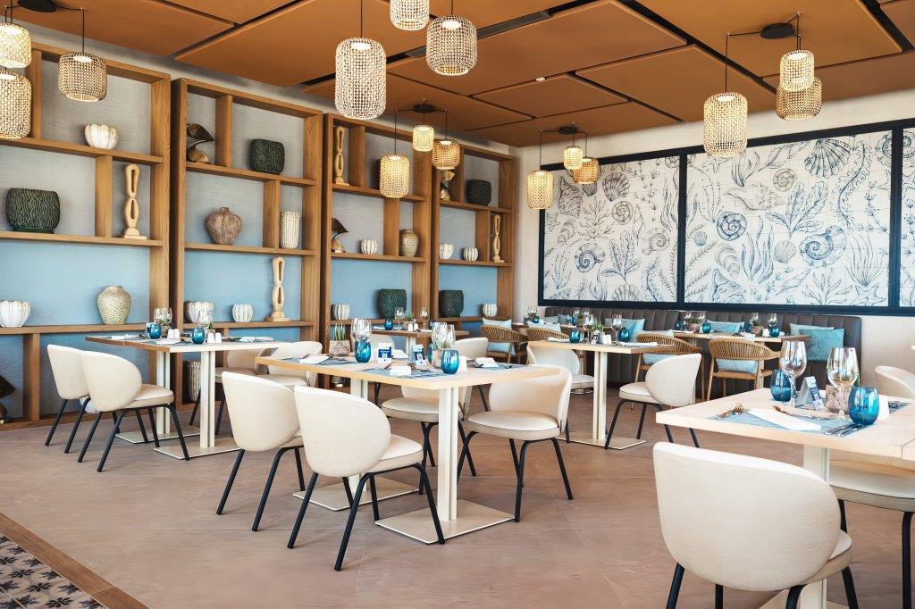Oceana fresh seafood restaurant at Secrets Baby Beach Aruba