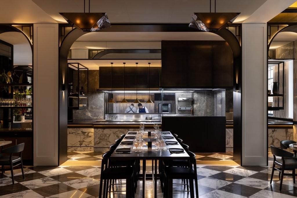 Brasserie 1930 elegant dining room in partnership with The Bentley Group