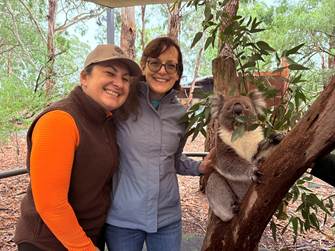 Koala Encounter at Cleland Wildlife Park in Adelaide Hills