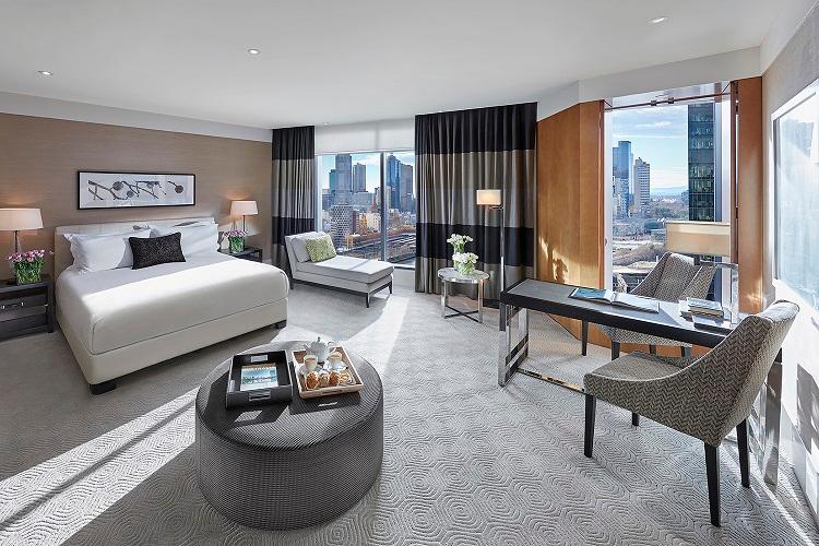 Studio Room offering spacious residential layout with luxury sofa and executive desk