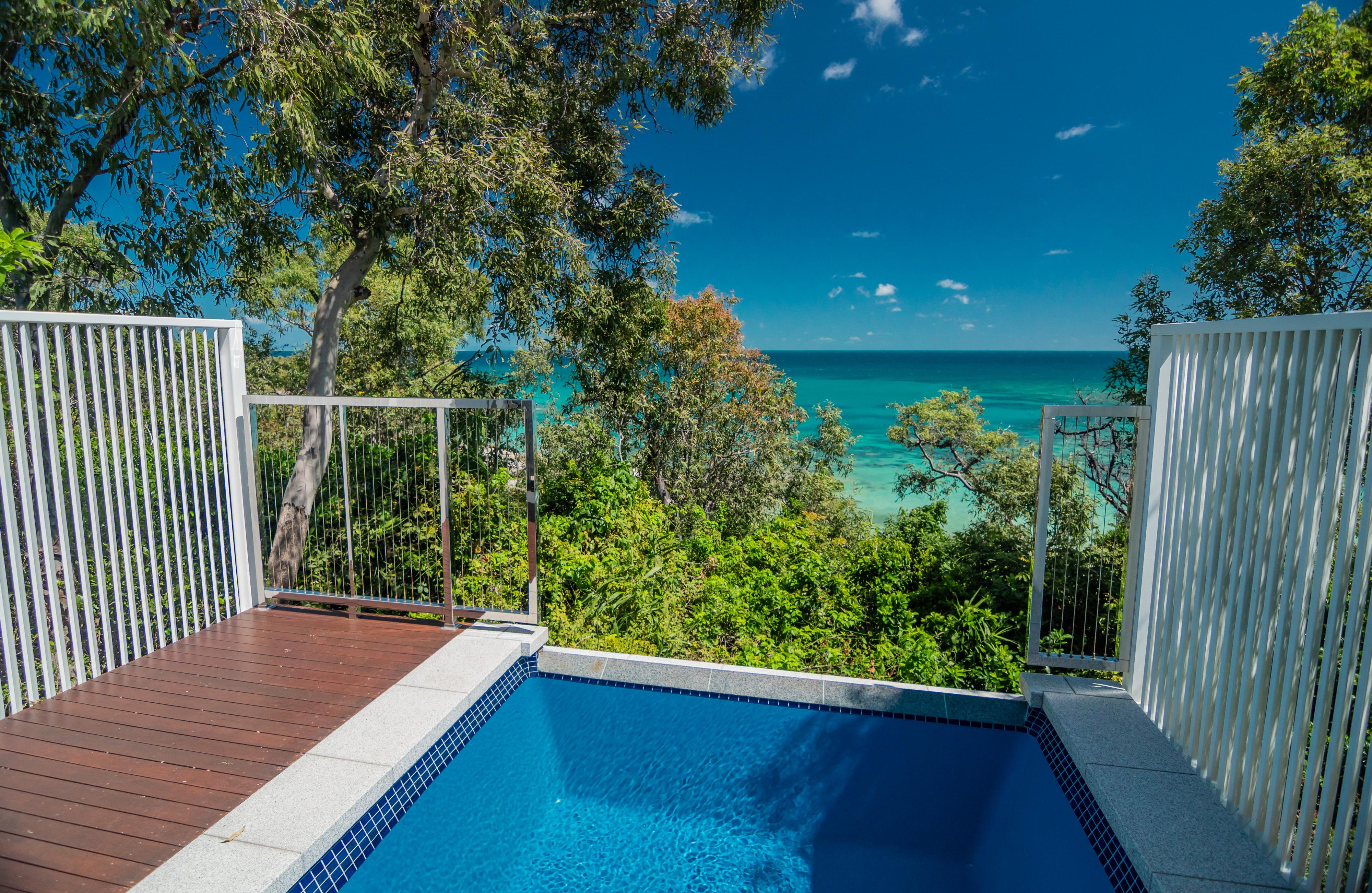 Oceanview Plunge Pool Villa featuring private sundeck and sparkling plunge pool