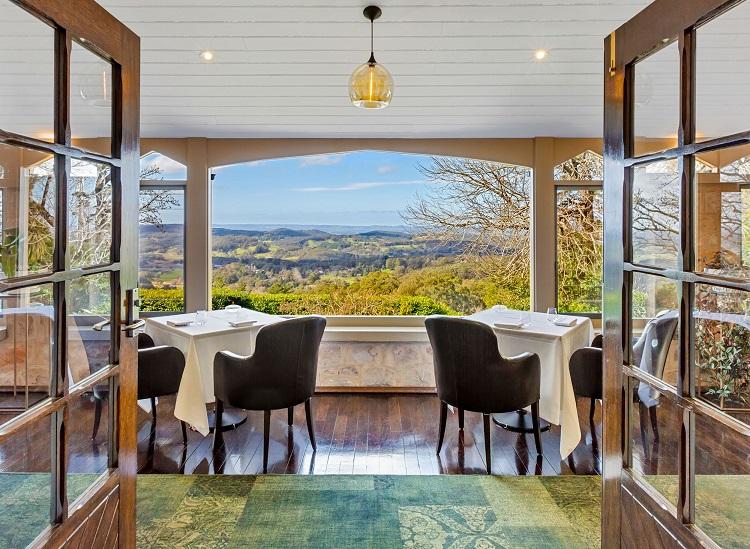 Critically acclaimed 3 Chef Hat Hardys Verandah Restaurant dining room