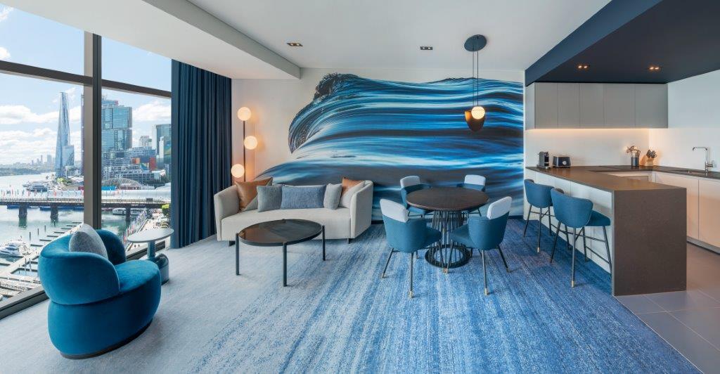 One Bedroom Studio Suite with Panoramic Harbour Views