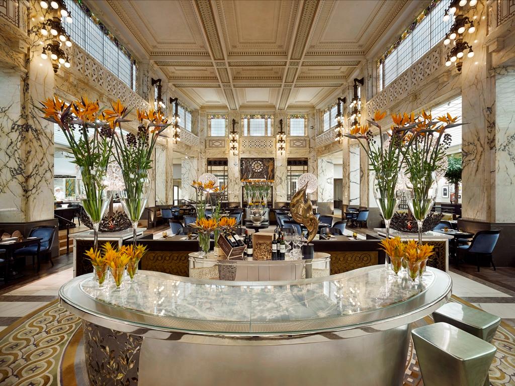 The Bank Brasserie & Bar located in the magnificent historic cashier hall