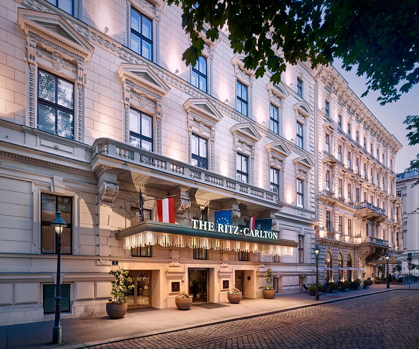 The Ritz-Carlton, Vienna four 19th-century historic palaces on Schubertring
