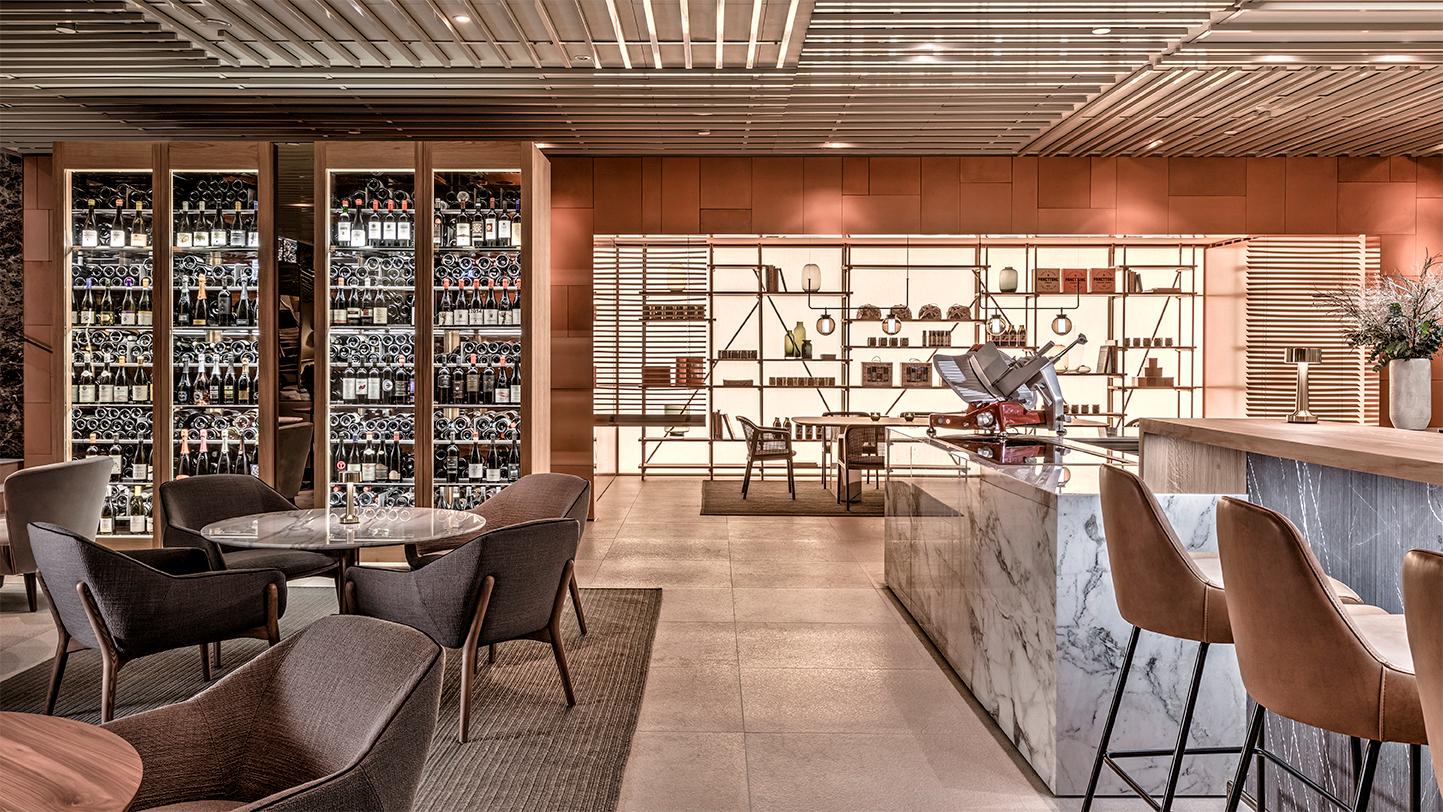 Pastamara Bar con Cucina modern Sicilian culinary lounge by Chef Ciccio Sultano