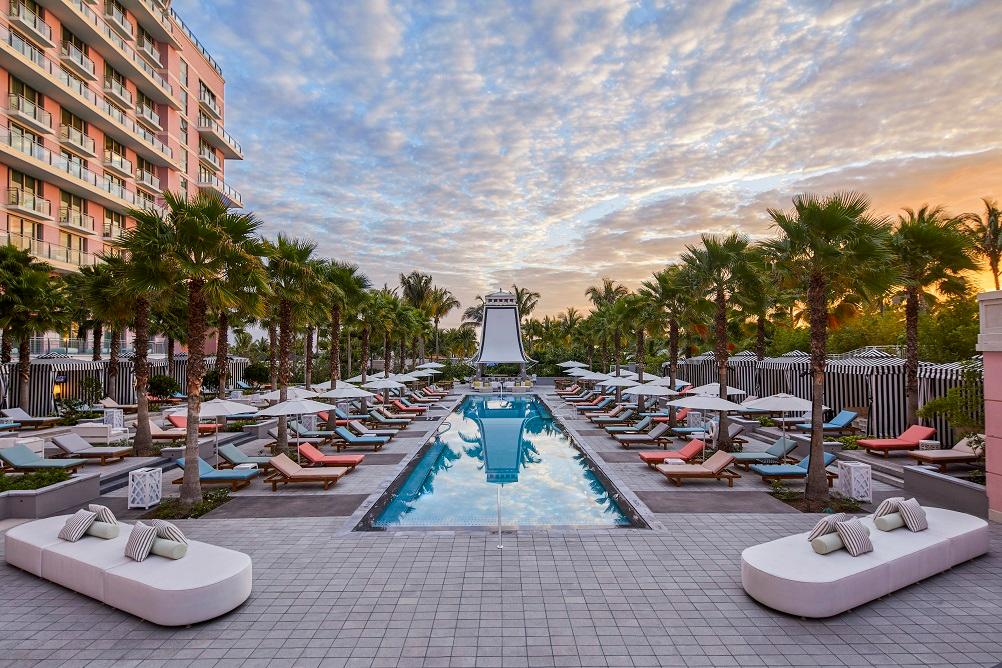 SLS Baha Mar Bungalow Pool deck
