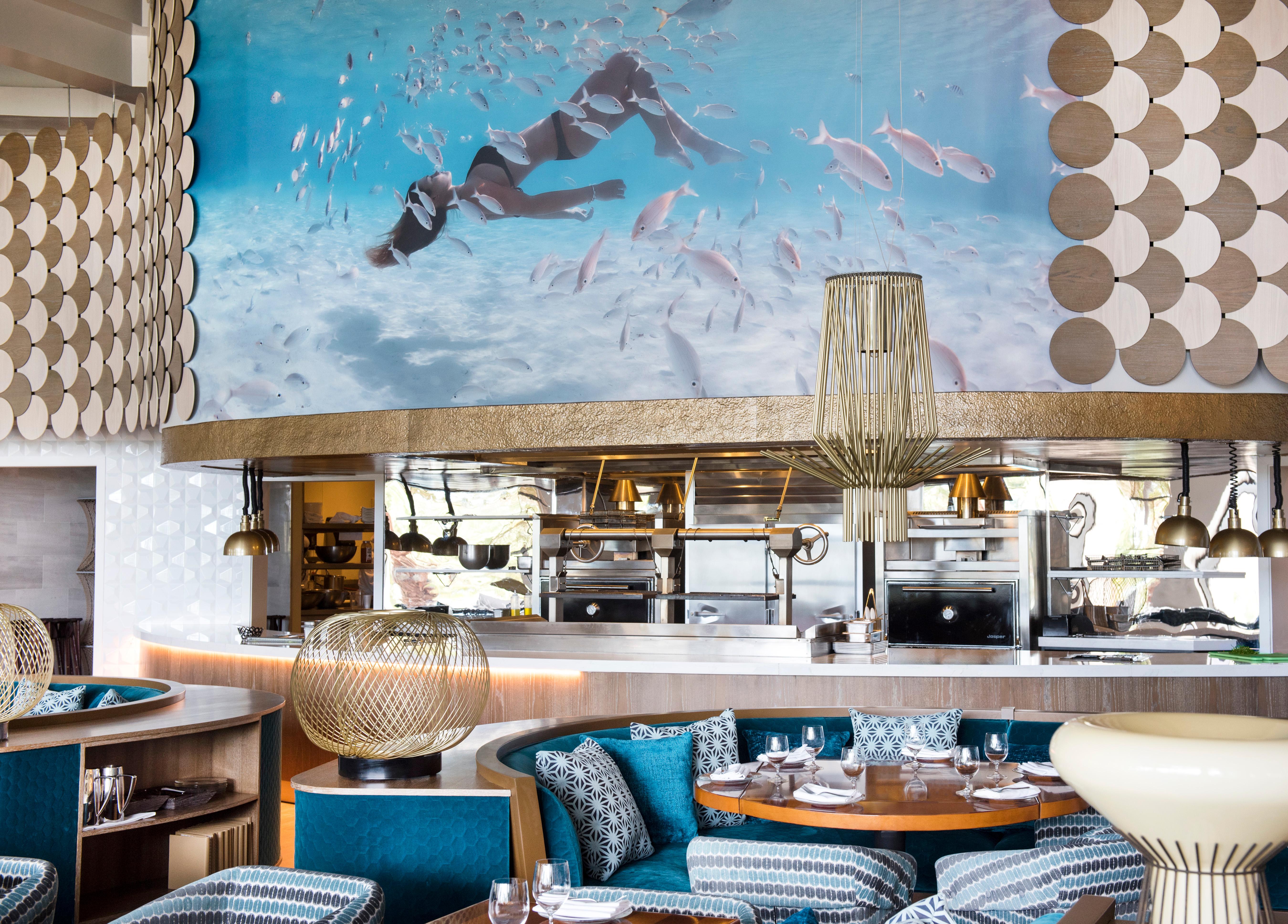 Fish by Jose Andres master-chef dining