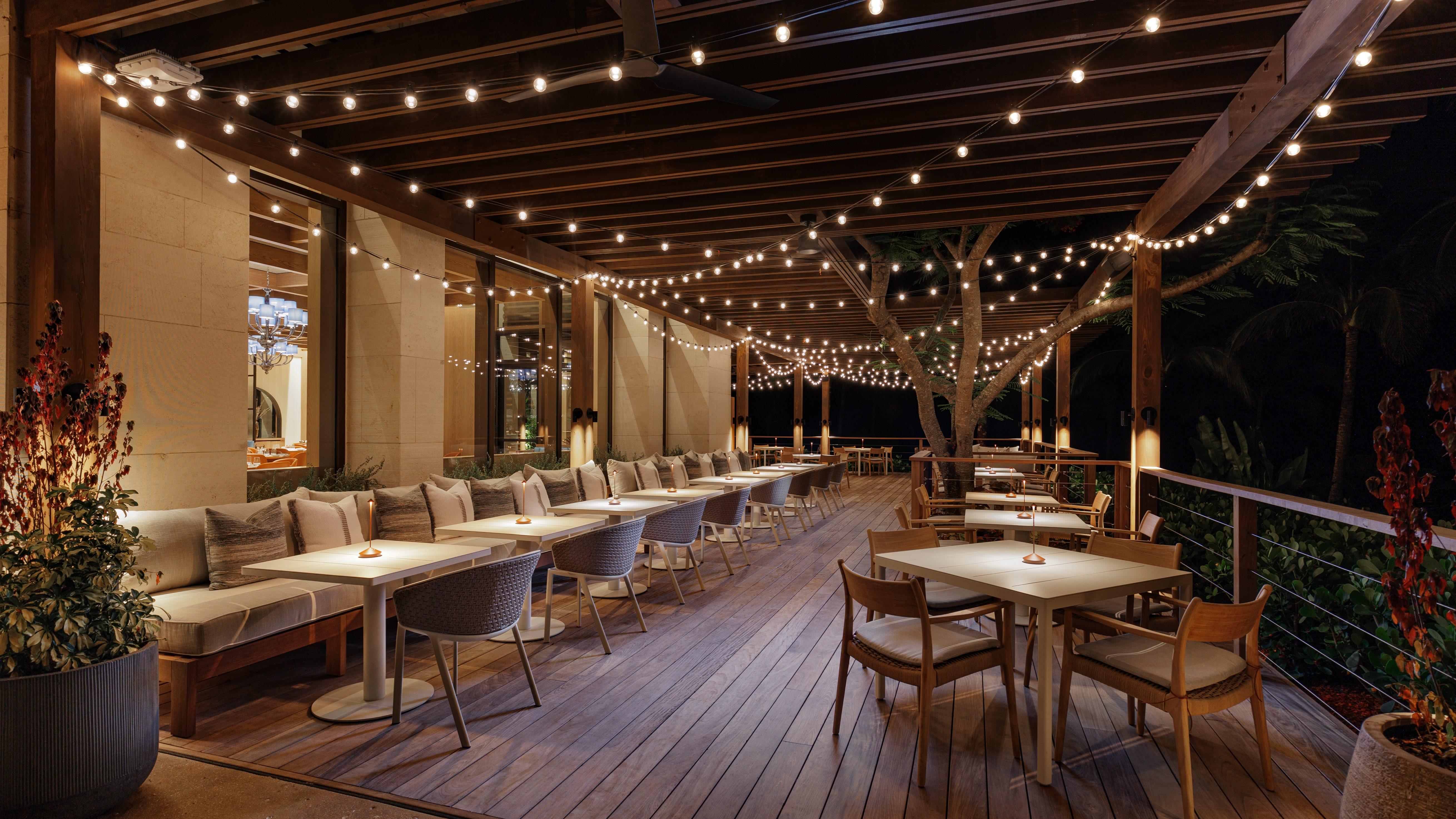 Paranza by Michael White open-air Italian terrace