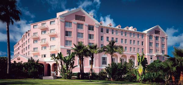 Hamilton Princess & Beach Club overlooking Hamilton Harbour
