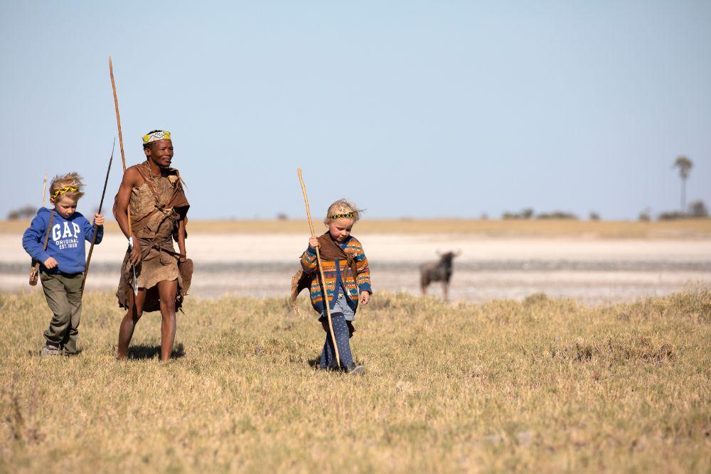 Walking with San Bushmen