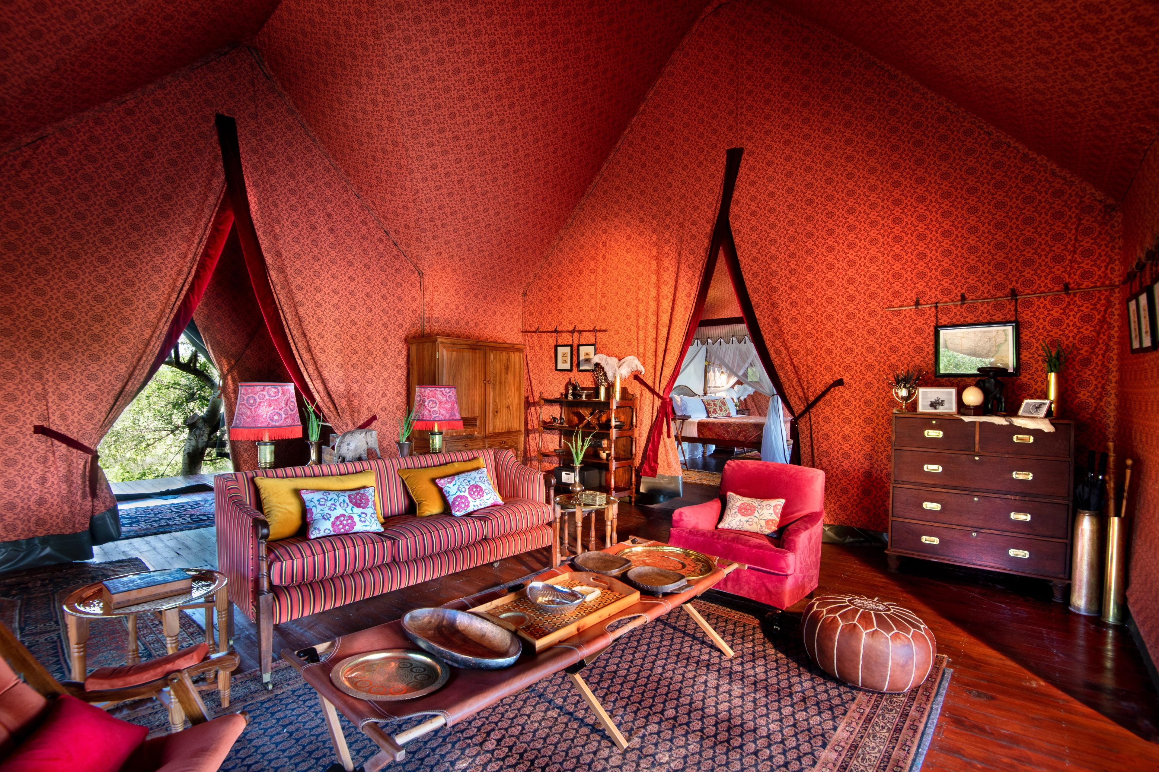 In-Tent Salon and Museum Cases