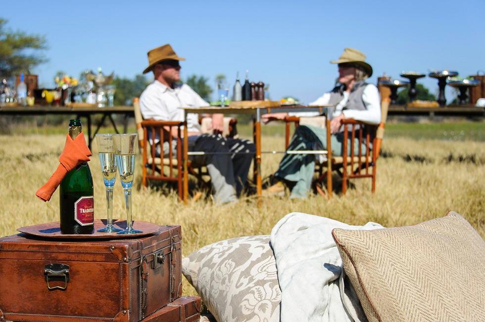 Bush Brunch Setup