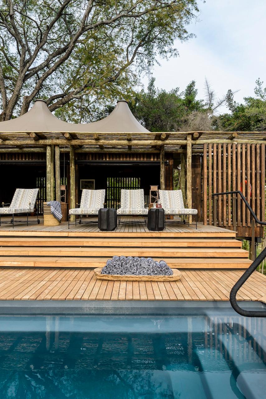 Suspended Forest Lap Pool