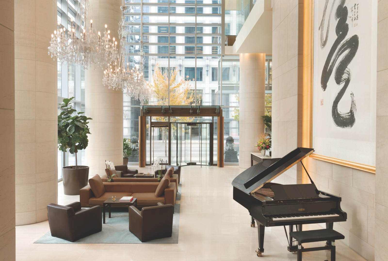 Hyatt Vancouver Downtown Alberni Resort Grounds