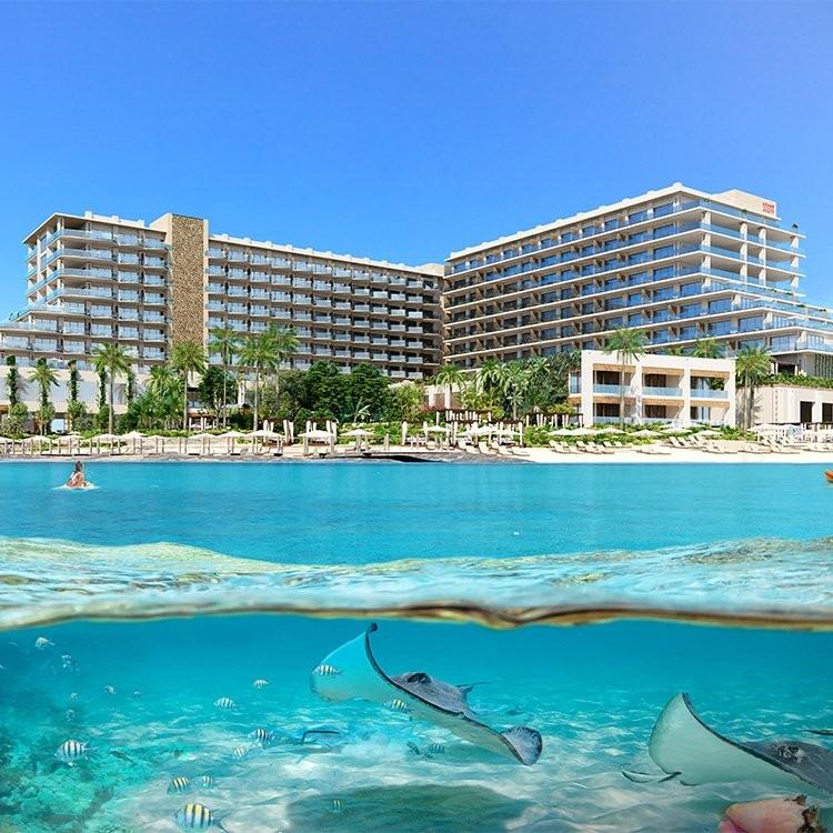 Grand Hyatt ocean view suite private balcony