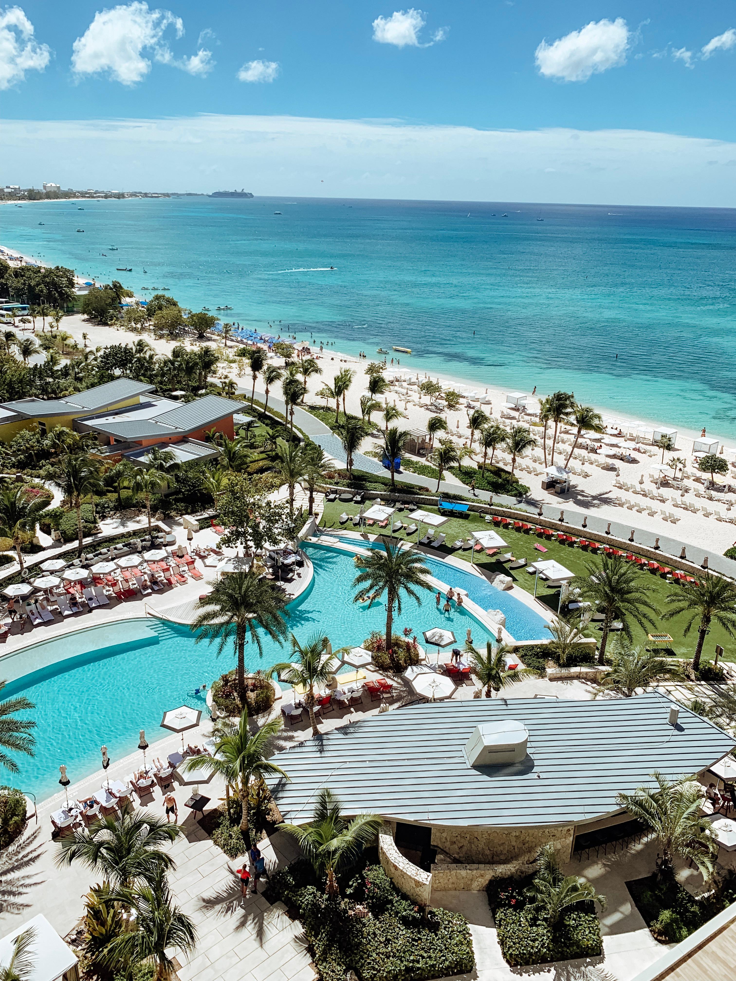 Kimpton Seafire Resort and Spa beachfront on Seven Mile Beach